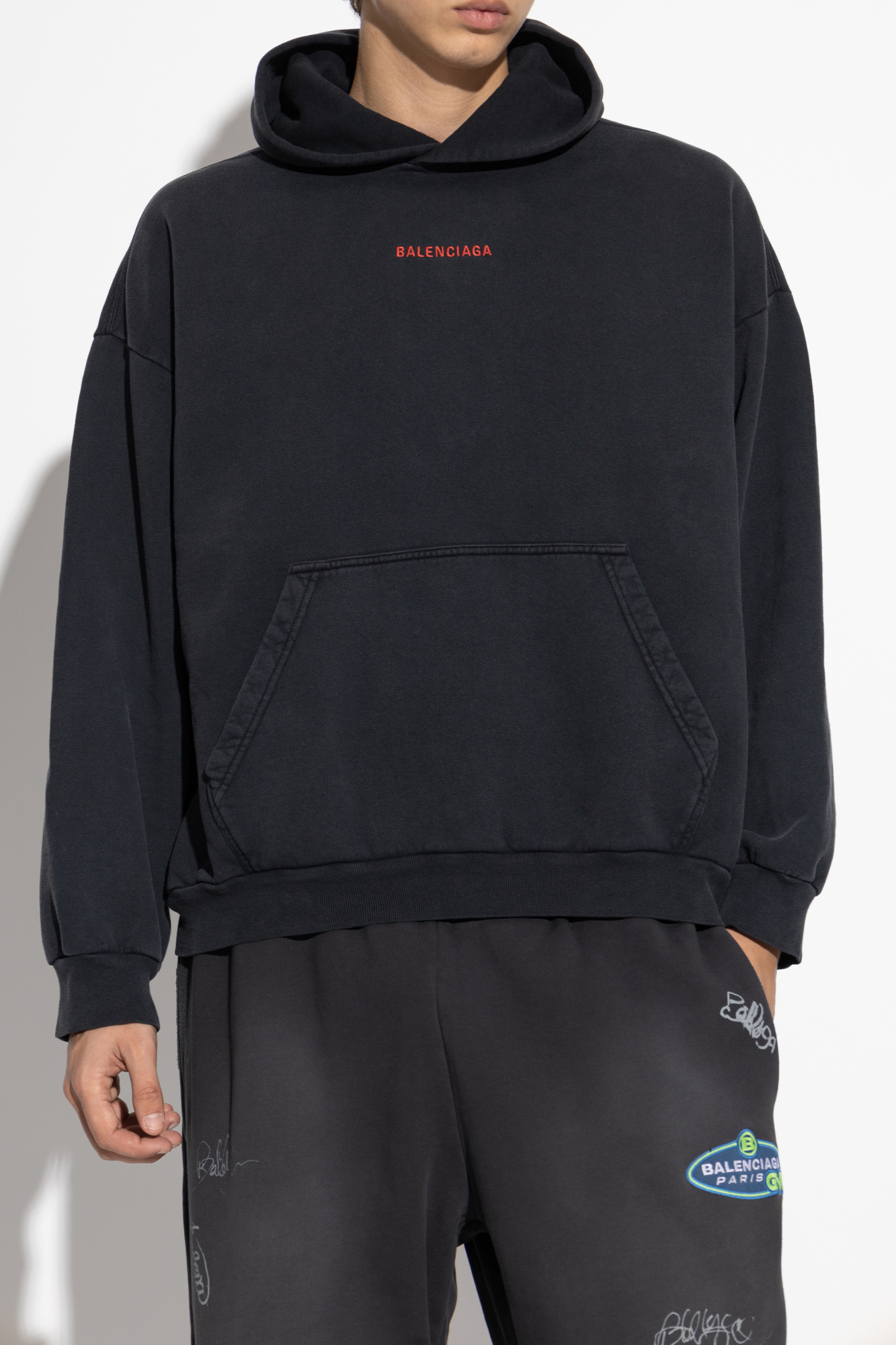 BALENCIAGA HOMME スウェットM BALENCIAGA バレンシアガ HOMME オム 刺繍 スウェットトレーナー